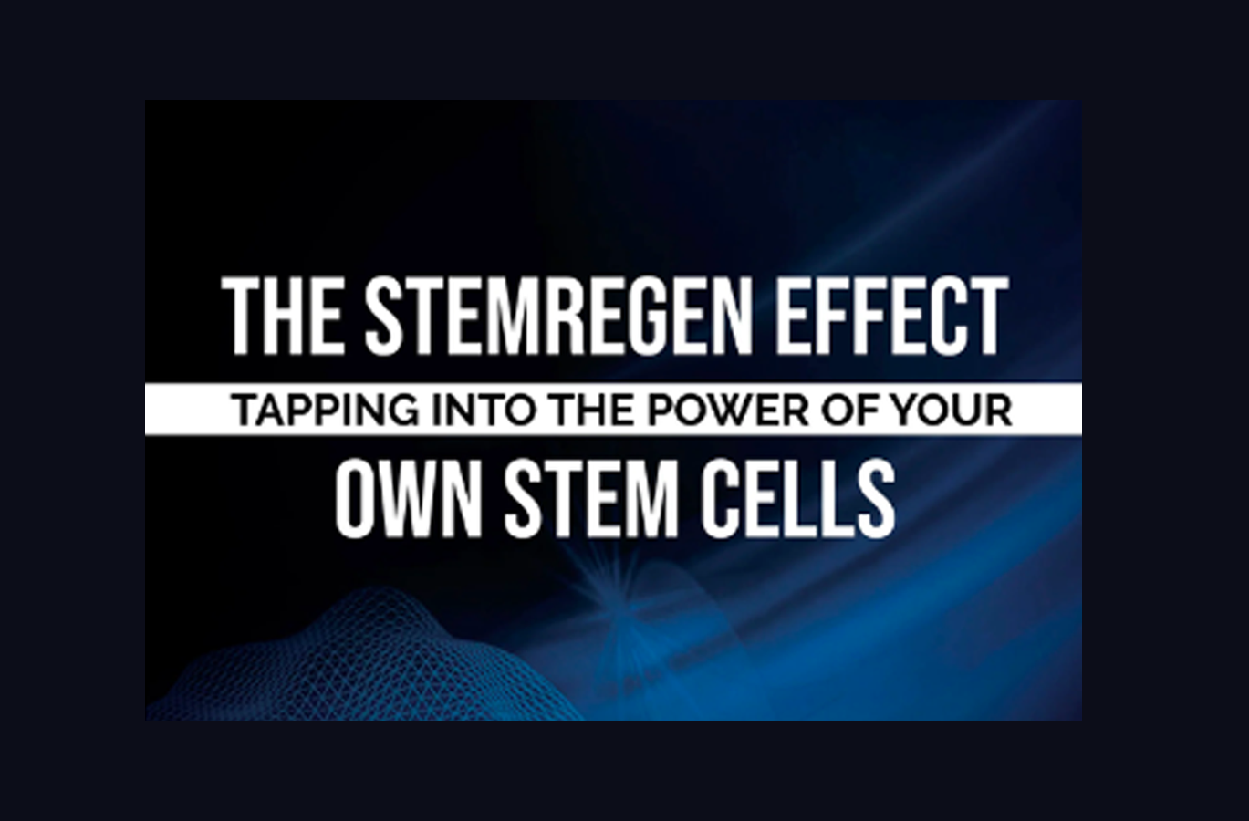 STEMREGEN® Announces Release of Free eBook on How to Optimize Health Using Stem Cells